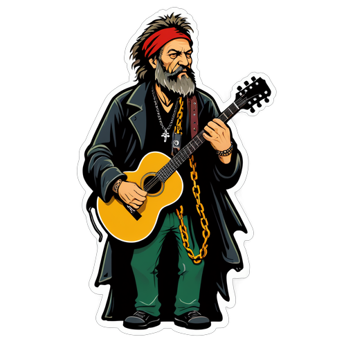 Hobo: A Rock Legend's Chains and Guitars - Discover the Man Behind the Music!