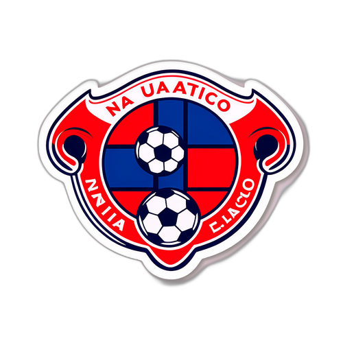 Sticker com a Logo do Náutico