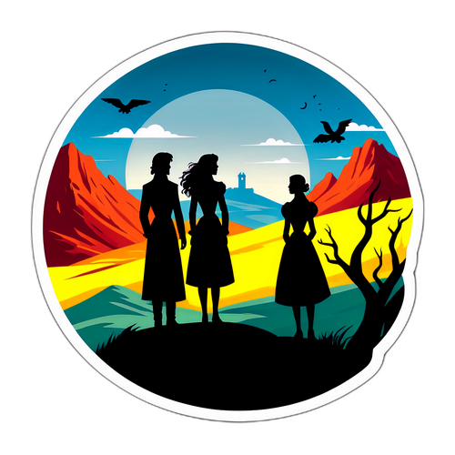 Künstlerische Darstellung von Wuthering Heights