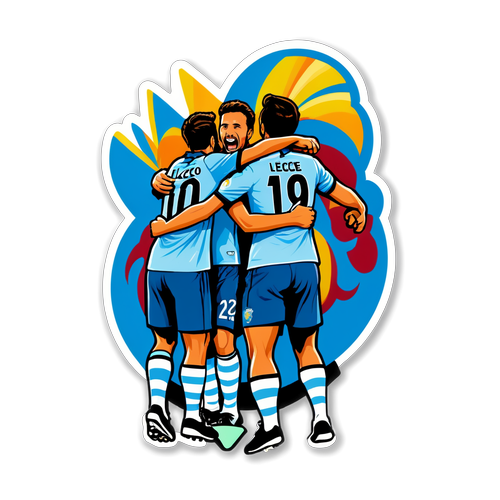 Sticker di Celebrazione Lazio vs Lecce