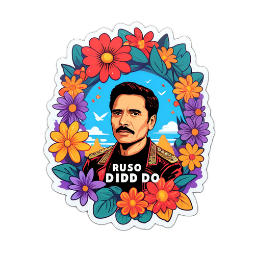 Sticker en memoria de Russo Miguel