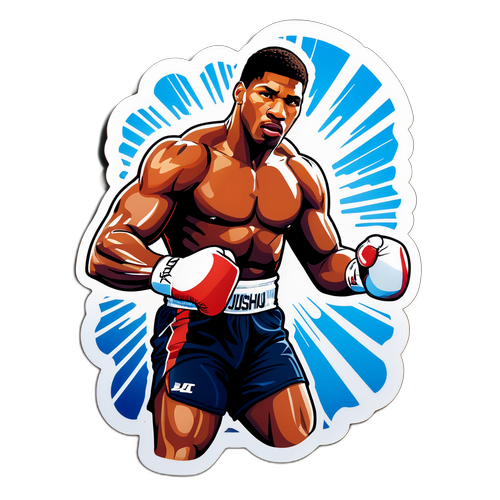 Adesivo de Perseverança de Anthony Joshua