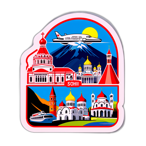 Стикер, посвящённый новостям Сочи