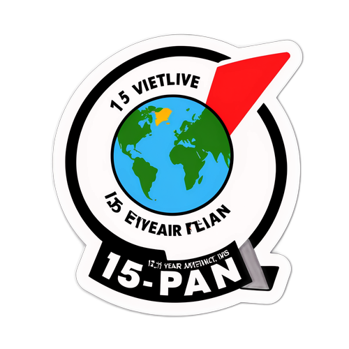 推广“第十五个五年计划”贴纸