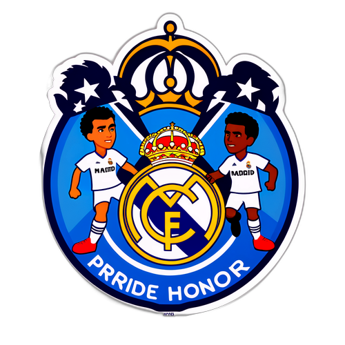 Stickers med Real Madrid-spelare