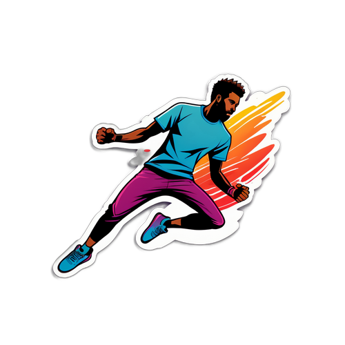 Hareket ve Tutku Temalı Sticker