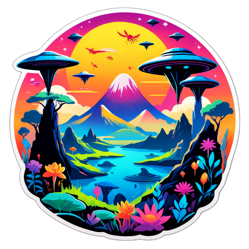 Paesaggio Futuristico di Avatar 4