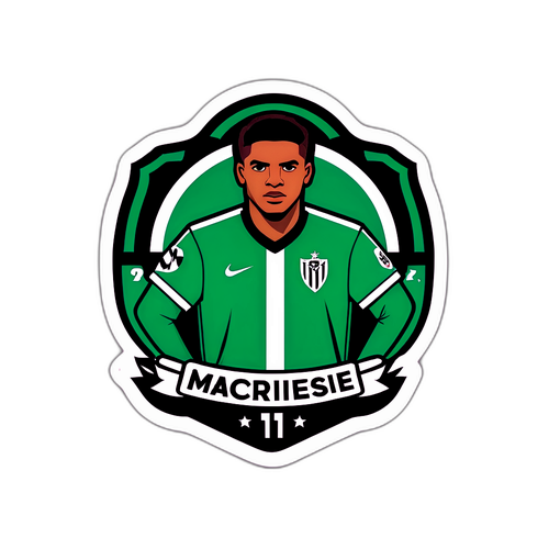 Adesivo do Rivalidade: Figueirense vs Marcílio Dias