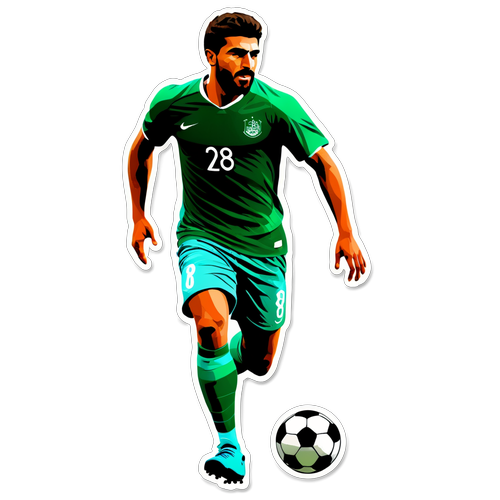 Ozan Tufan Dribbling Sticker