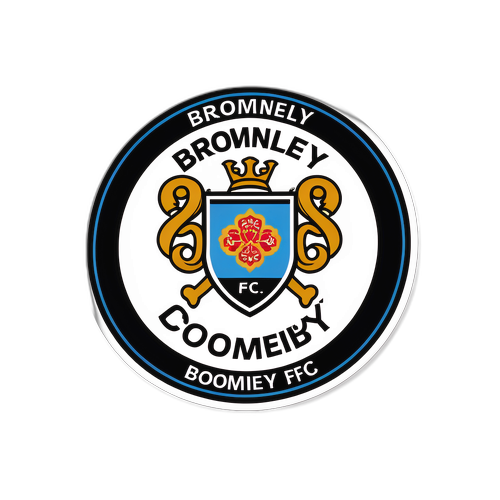 Stylish klistremerke for Bromley FC