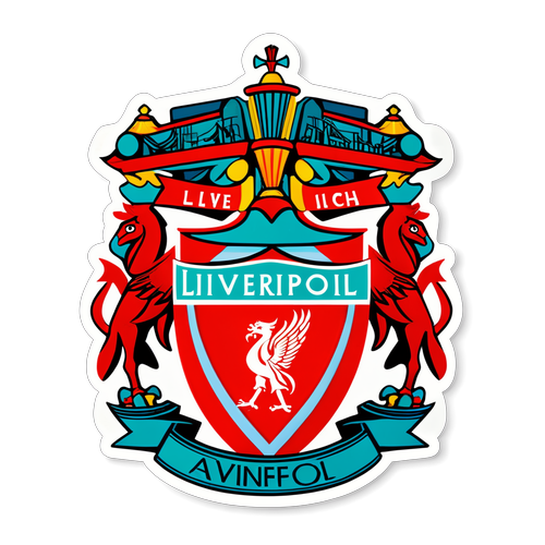 Liverpool Emblem med Landemerker