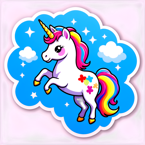 Unicornul Colorat care Îți Transformă Zilele Într-o Lume Magică!