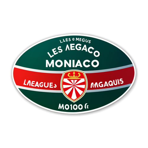 Resmi! Stiker Dinamis AS Monaco dengan Warna dan Julukan 'Les Monégasques' yang Mempesona!