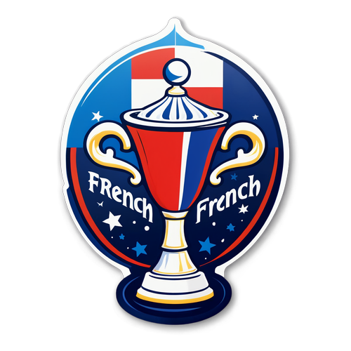 Design Criativo Representando a Copa Francesa