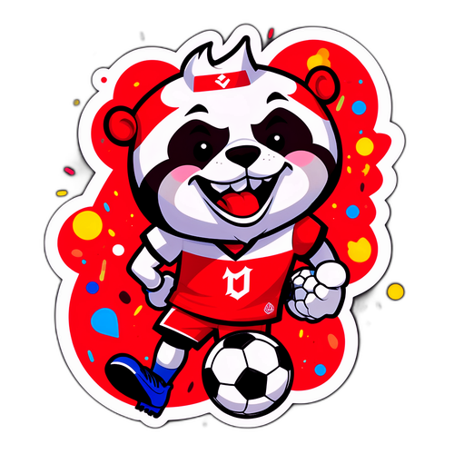 Rayo Vallecano Mascot Sticker