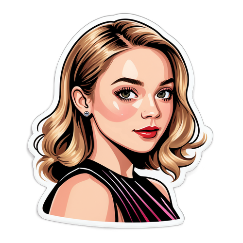 Chic sticker af Sydney Sweeney