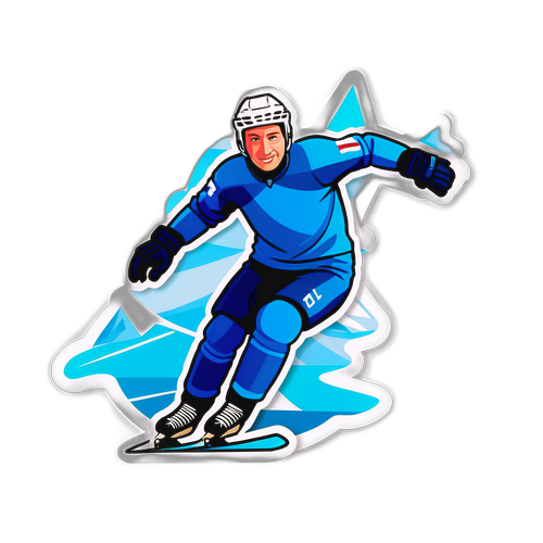 Фигура Ильи Малинина на коньках