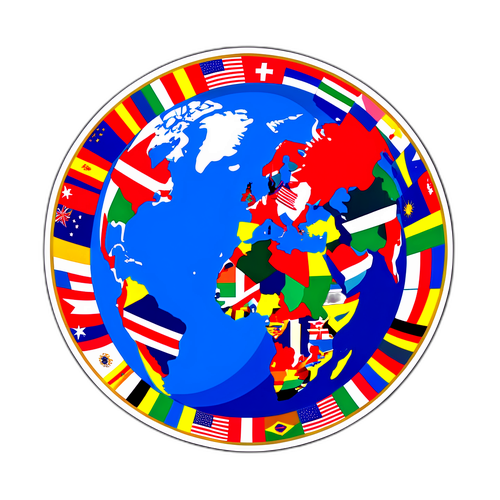 Dünya Bayrakları ile Sanatsal Temsili