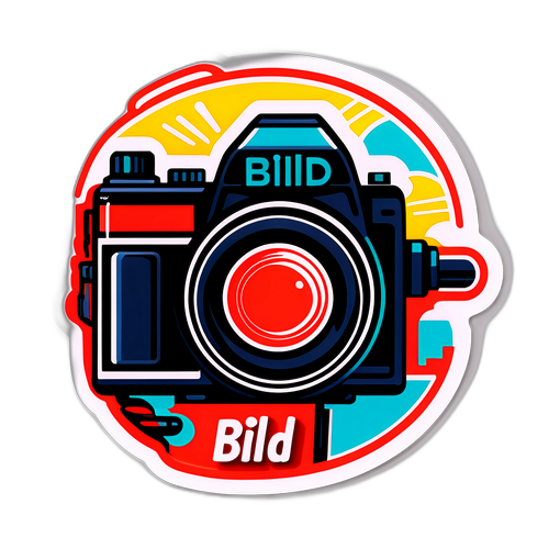 Illustreret stikmærke med fokus på journalistik