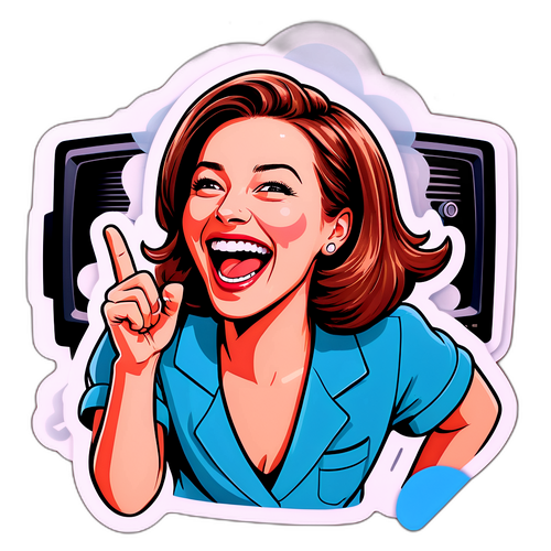 Úsměv Michaely Pecháčkové ve studiu