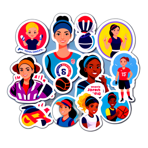 女性赋权主题贴纸
