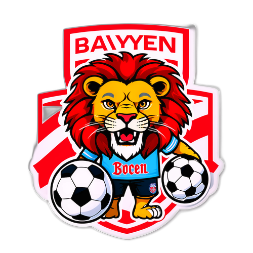 Sticker dedicat echipei Bayern