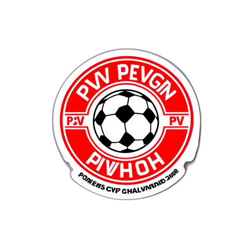 Autocolant energic PSV Eindhoven