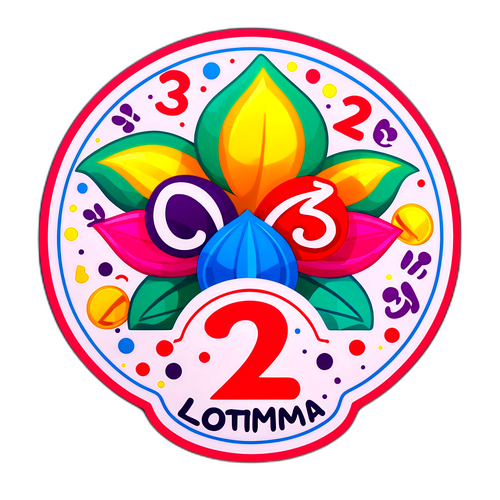 Adesivo Divertido de Lotomania 2812