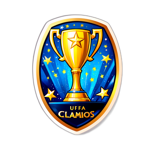 Glamorøs UEFA Champions League Trofé