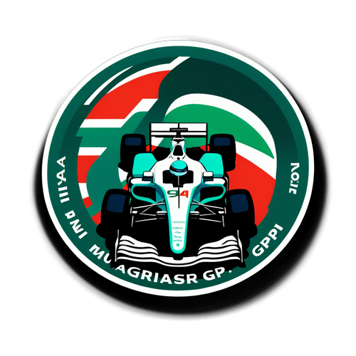 ¡Vive la Adrenalina! El Sticker del GP Húngaro que Hará Latir tu Corazón de Motorista