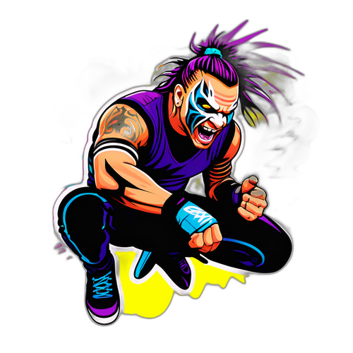 Jeff Hardy en action