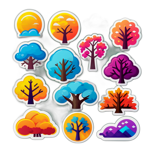 Pek Stiker Perubahan Musim