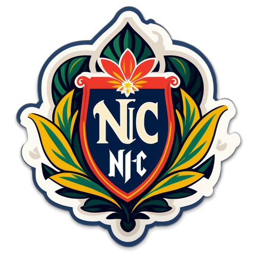 Keajaiban Hijau: Stiker FC Nice dengan Emblem Klub yang Memikat!