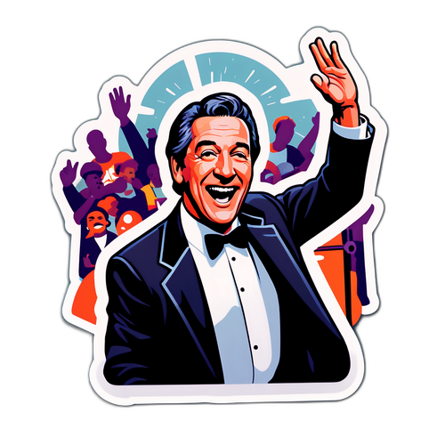 Nostalgischer Sticker von Roy Black