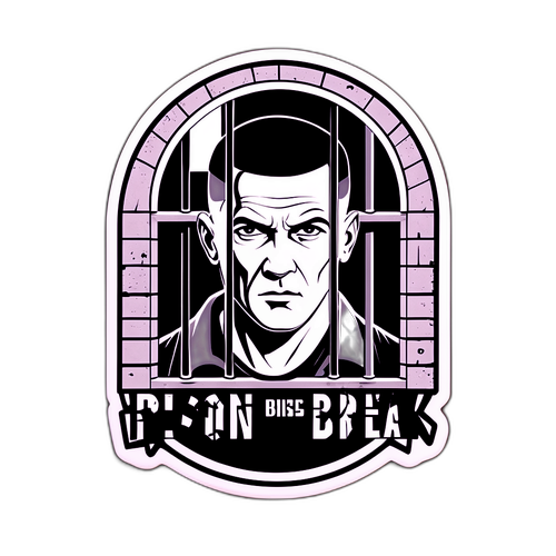 'Prison Break' Temalı Sticker