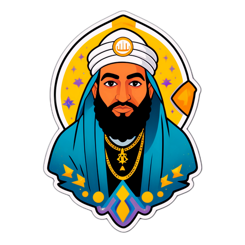 Autocollant mystérieux dédié à Foued Mohamed-Aggad