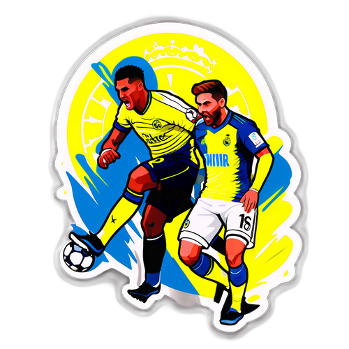 比賽貼紙：比利亞雷亞爾對皇馬