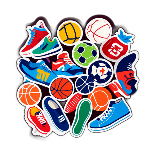Những nhãn dán cho sự kiện thể thao