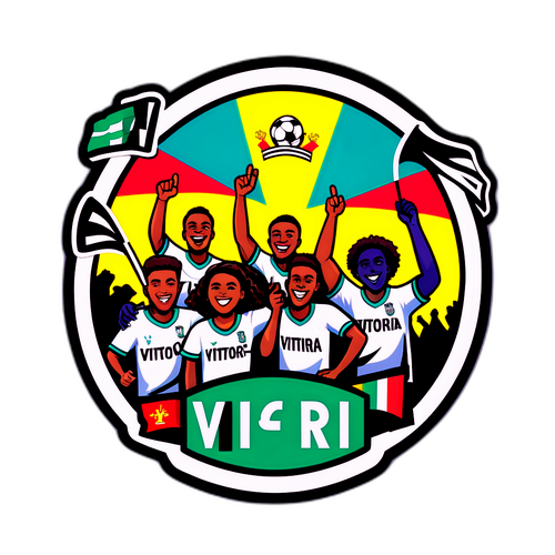 Sticker Vibrante do Vitória FC