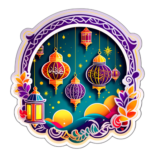 Serene Eid Mubarak Sticker