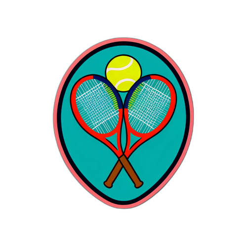 Adesivo Unico sulla Cultura del Tennis