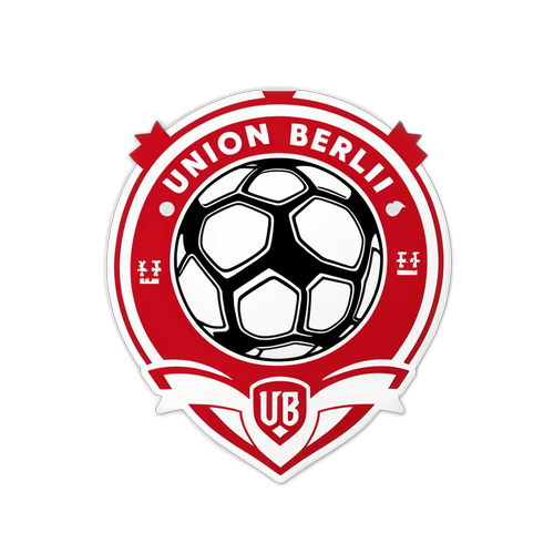 Sticker ya Nembo ya Union Berlin