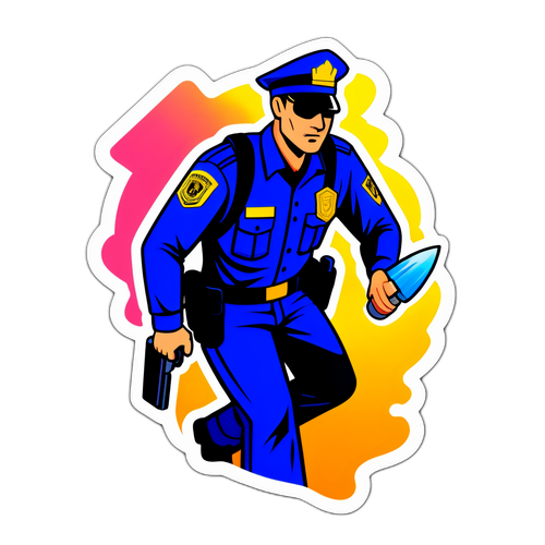 打击网络犯罪的警察