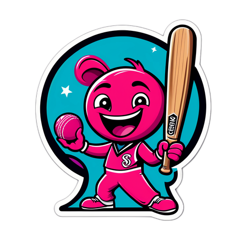 दिलचस्प क्रिकेट स्टिकर