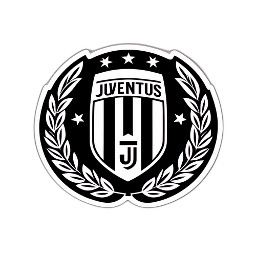 Συμβολισμοί της Juventus με φύλλα δάφνης