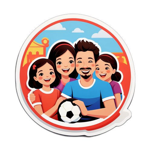 Aile Maç Keyfi Stickerı