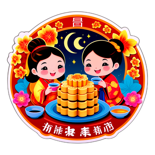 Không khí ấm cúng gia đình trong lễ Trung Thu