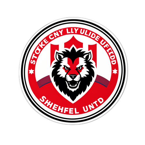 스톡 시티와 셰필드 유나이티드의 마스코트 디자인