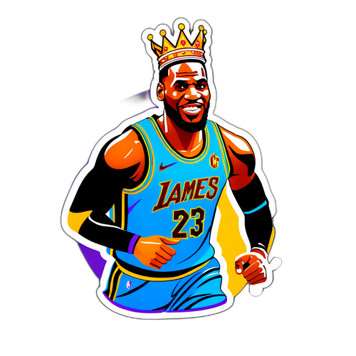 Festeggiando LeBron James