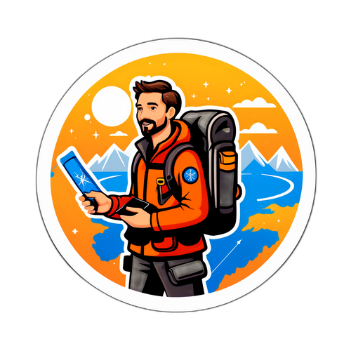 Felfedező Stílusú Sticker Váczi Zoltánnal